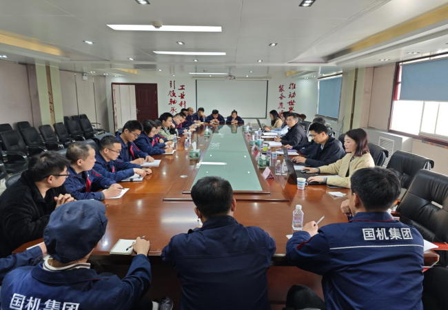國機(jī)精工黨委書記、董事長、總經(jīng)理蔣蔚一行到軸研所調(diào)研